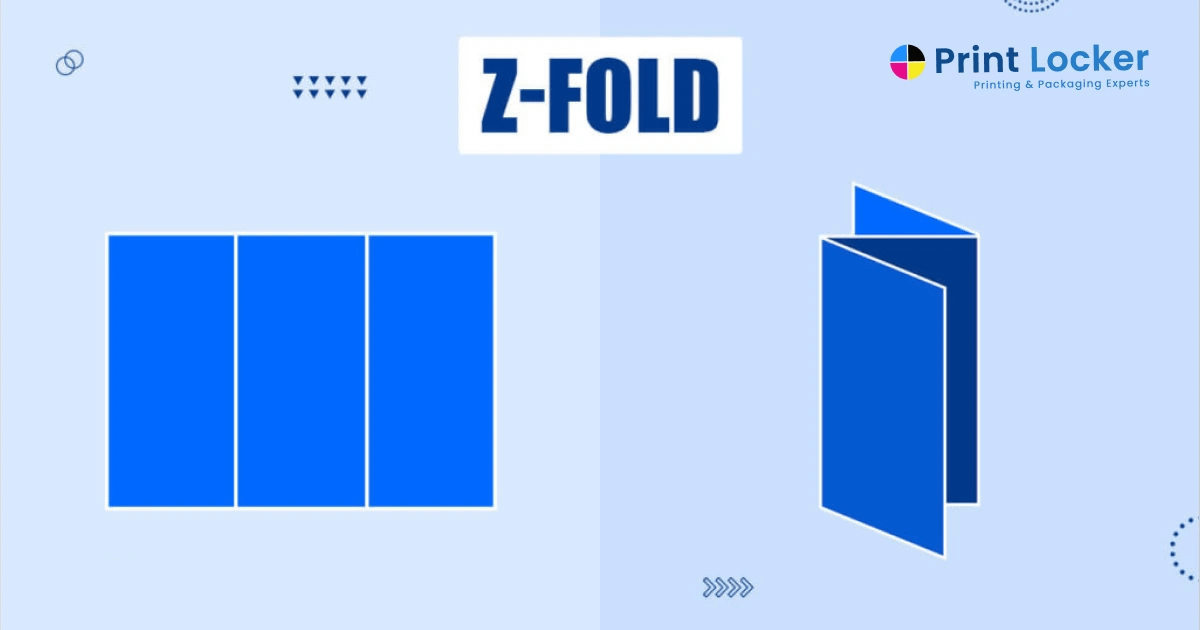 The Geometry of Persuasion How Z-Fold Brochures Guide Customer Action | Print Locker | Custom Printing & Packaging Solution